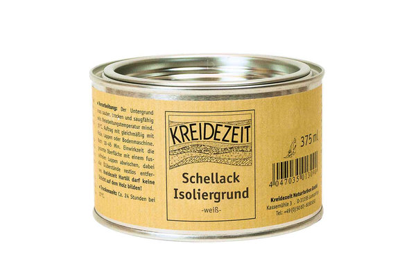 Kreidezeit Schellack Isolierung 0,375 L