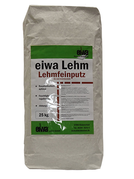 Eiwa Lehm-Feinputz 25 kg